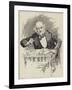 Gladstone Delivering a Speech in the House of Commons-null-Framed Giclee Print