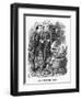 Gladstone, Disraeli 1874-John Tenniel-Framed Art Print