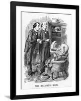 Gladstone, Disraeli 1874-John Tenniel-Framed Art Print