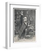 Gladstone in 1886-Walter Wilson-Framed Art Print