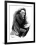 Gladstone in 1888-Harry Furniss-Framed Art Print