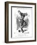 Gladstone Leapfrogs-John Tenniel-Framed Art Print