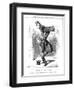 Gladstone Leapfrogs-John Tenniel-Framed Art Print