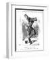 Gladstone Leapfrogs-John Tenniel-Framed Art Print