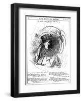 Gladstone Reluctant-Linley Sambourne-Framed Art Print