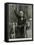 Gladstone, Speech, 1892-null-Framed Stretched Canvas