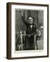 Gladstone, Speech, 1892-null-Framed Art Print