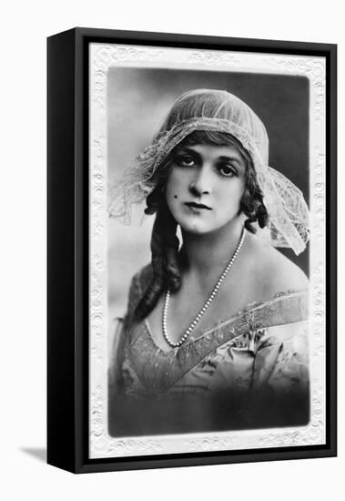 Gladys Cooper (1888-197), English Actress, 1900s-Rita Martin-Framed Stretched Canvas