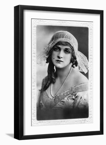 Gladys Cooper (1888-197), English Actress, 1900s-Rita Martin-Framed Giclee Print
