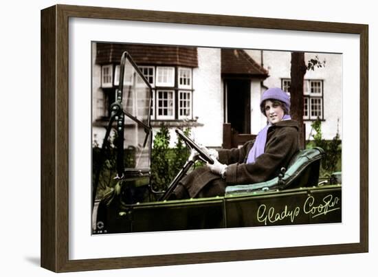 Gladys Cooper (1888-197), English Actress, Early 20th Century-null-Framed Giclee Print