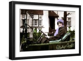 Gladys Cooper (1888-197), English Actress, Early 20th Century-null-Framed Giclee Print