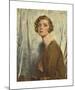 Gladys Cooper-Sir William Orpen-Mounted Premium Giclee Print