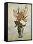 Glaïeuls-Pierre-Auguste Renoir-Framed Stretched Canvas