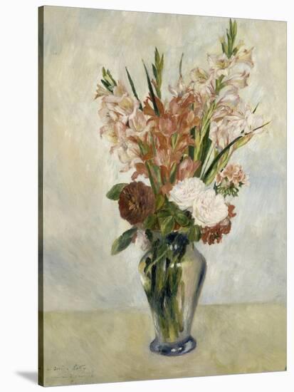 Glaïeuls-Pierre-Auguste Renoir-Stretched Canvas