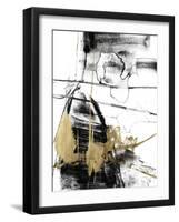 Glam & Black III-Jennifer Goldberger-Framed Art Print