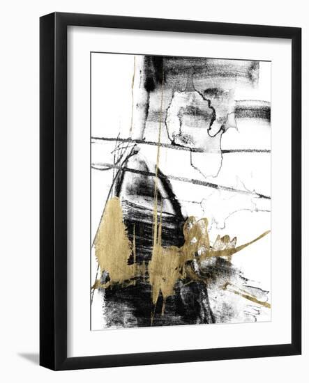 Glam & Black III-Jennifer Goldberger-Framed Art Print