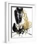 Glam & Black IV-Jennifer Goldberger-Framed Art Print