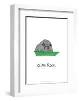 Glam Rock - Tom Cronin Doodles Cartoon Print-Tom Cronin-Framed Giclee Print