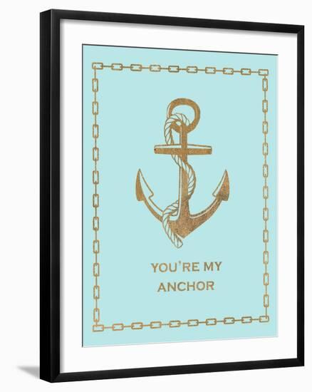 Glam Seas 1-Z Studio-Framed Art Print