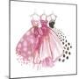 Glam Trio-Sandra Jacobs-Mounted Giclee Print