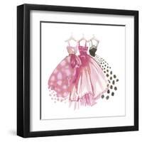 Glam Trio-Sandra Jacobs-Framed Giclee Print