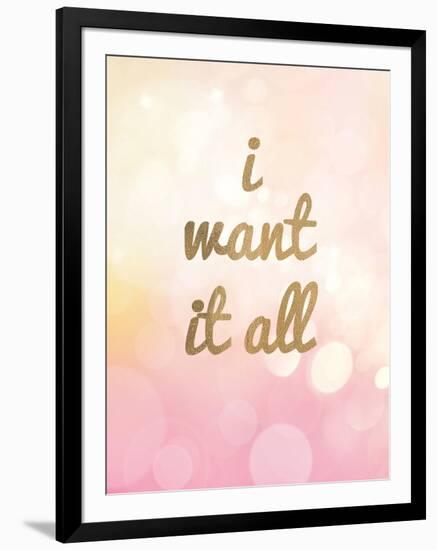 Glam World 5-Lola Bryant-Framed Art Print