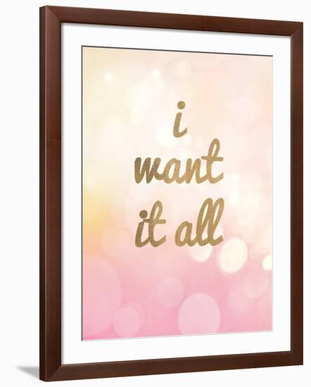 Glam World 5-Lola Bryant-Framed Art Print