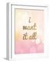 Glam World 5-Lola Bryant-Framed Art Print