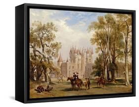 Glamis Castle, Angus-null-Framed Stretched Canvas