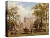 Glamis Castle, Angus-null-Stretched Canvas