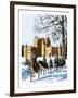 Glamis Castle Occupied by the Roundheads-Green-Framed Giclee Print