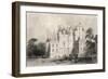 Glamis (Glame's) Castle, Forfarshire-null-Framed Art Print