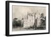 Glamis (Glame's) Castle, Forfarshire-null-Framed Art Print