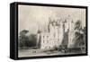 Glamis (Glame's) Castle, Forfarshire-null-Framed Stretched Canvas