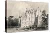Glamis (Glame's) Castle, Forfarshire-null-Stretched Canvas