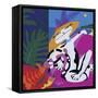 Glamorous Cat-Cindy Wider-Framed Stretched Canvas