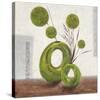Glamorous Green Balloons-Karsten Kirchner-Stretched Canvas