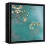 Glamorous on Teal I-Patricia Pinto-Framed Stretched Canvas