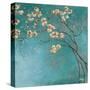 Glamorous on Teal II-Patricia Pinto-Stretched Canvas