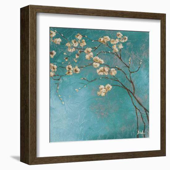 Glamorous on Teal II-Patricia Pinto-Framed Art Print