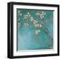 Glamorous on Teal II-Patricia Pinto-Framed Art Print