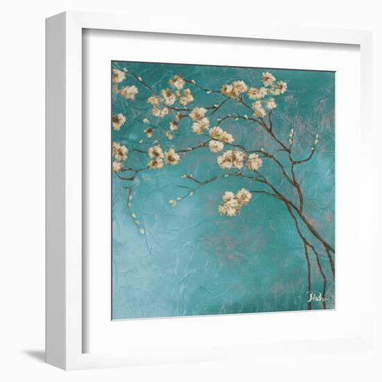 Glamorous on Teal II-Patricia Pinto-Framed Art Print