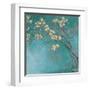 Glamorous on Teal II-Patricia Pinto-Framed Art Print