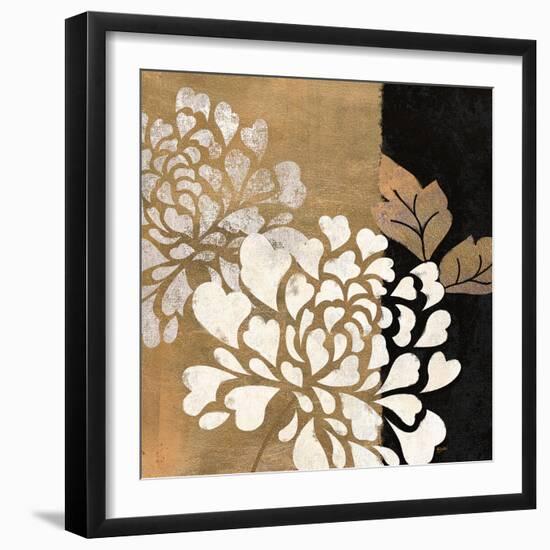 Glamour of Gold 1-Bella Dos Santos-Framed Art Print