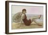 Glamour Postcard-English Photographer-Framed Giclee Print