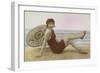 Glamour Postcard-English Photographer-Framed Giclee Print