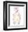 Glamour Pup Perfume I-Beth Grove-Framed Art Print