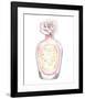 Glamour Pup Perfume I-Beth Grove-Framed Art Print