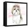 Glamour Pups VIII-Beth Grove-Framed Stretched Canvas