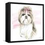 Glamour Pups VIII-Beth Grove-Framed Stretched Canvas